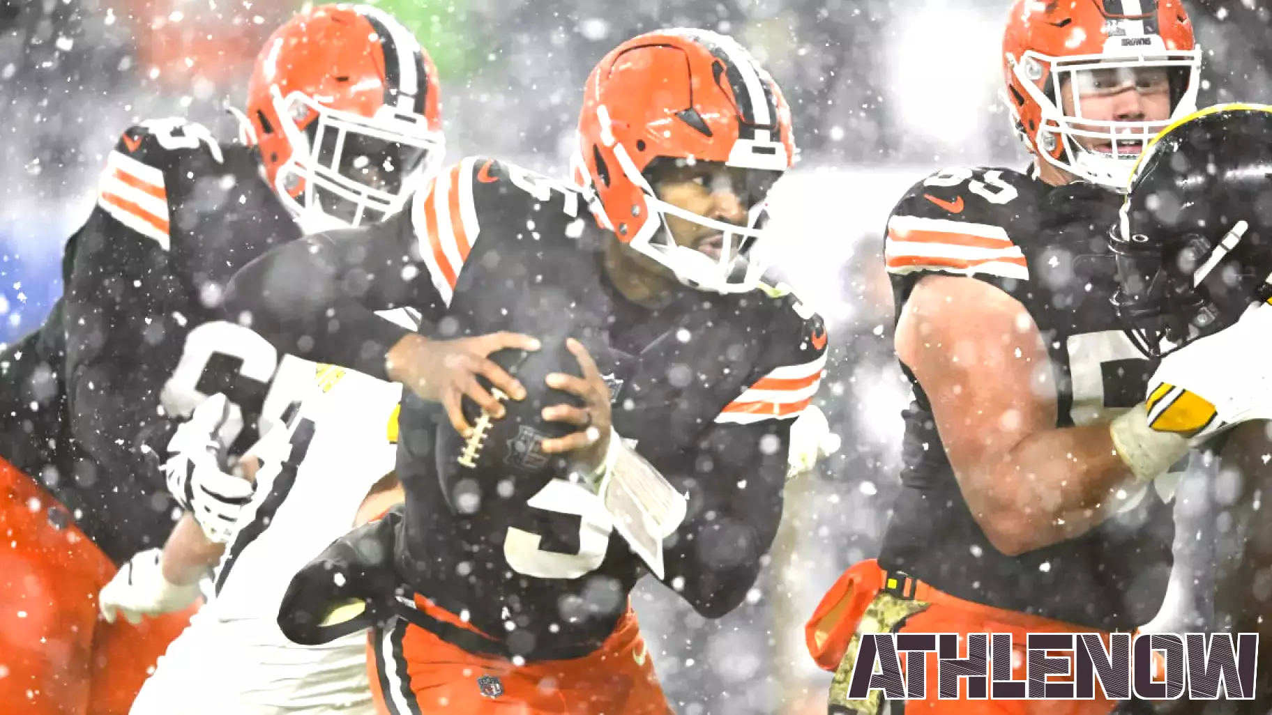 Browns Secure Thrilling Last-Minute Victory Against Steelers in Snow