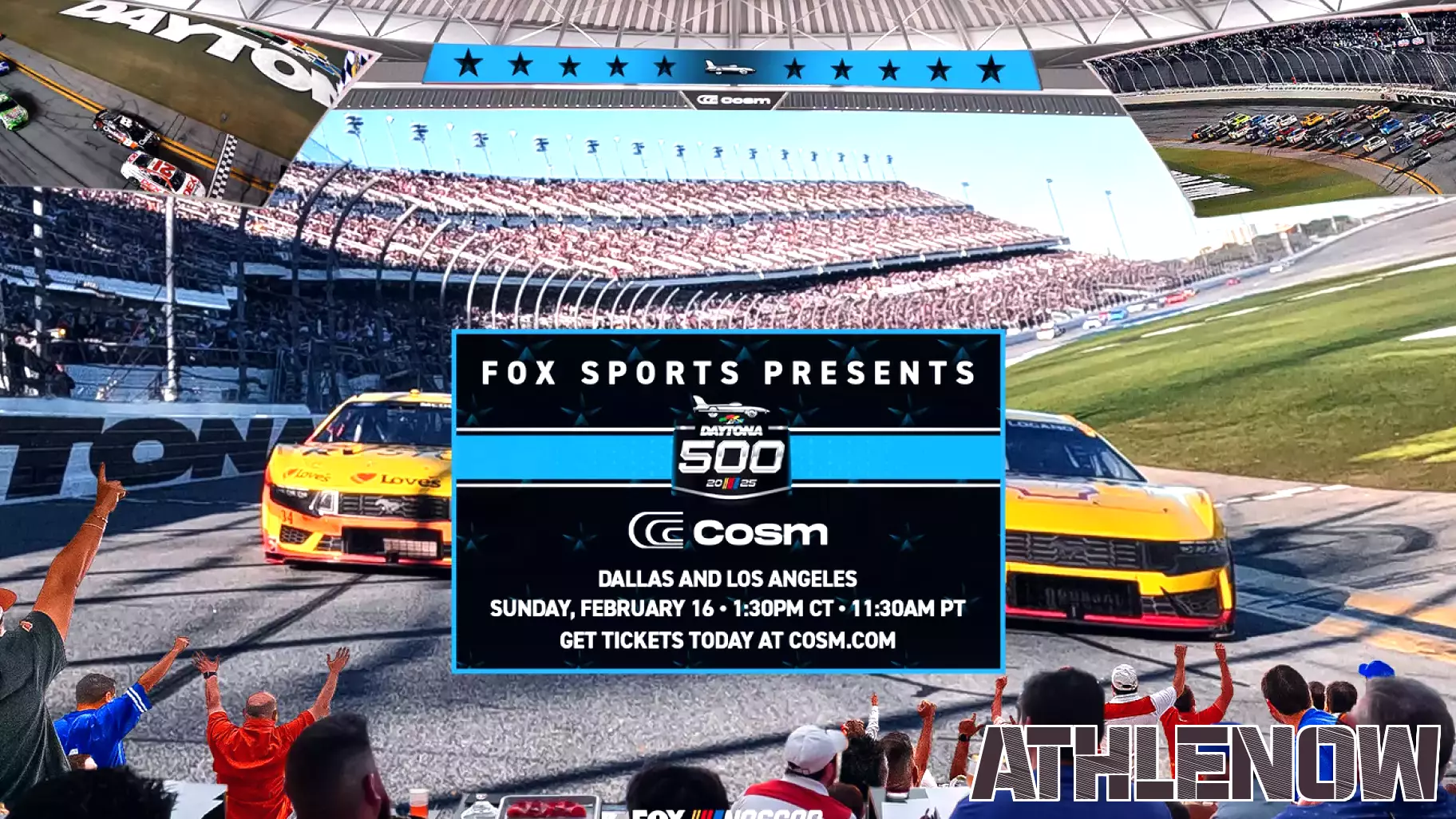 Experience the Daytona 500 Like Never Before at Cosm