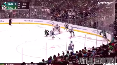 Highlights from the Dallas Stars and San Jose Sharks Showdown